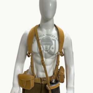 Home 28 British Zulu War 1871 Pattern Valise Equipment with Wooden Water bottle Carrier Reproduction