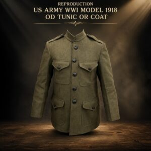 Home 41 (REPRODUCTION) US Army WWI Model 1918 OD Tunic or Coat