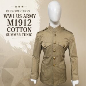 Home 11 Reproduction WW1 US Army M1912 Cotton Summer tunic