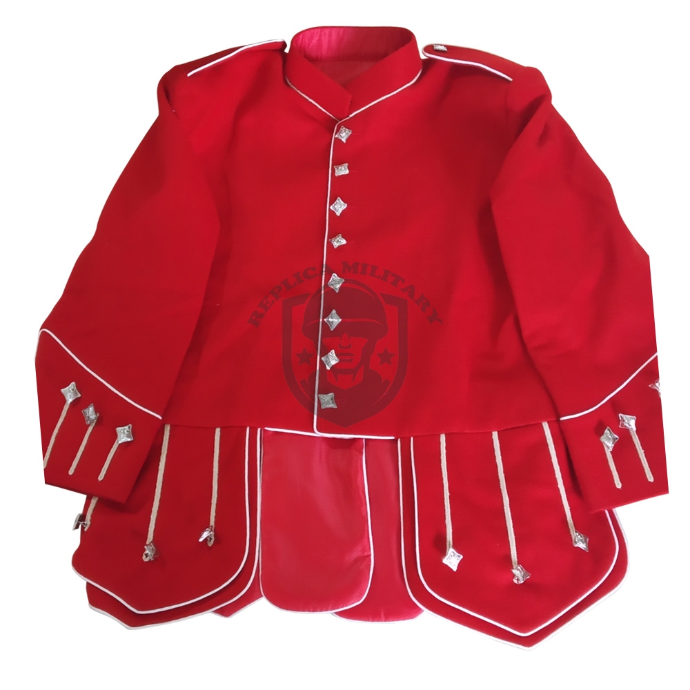 (REPRODUCTION) Red Pipe Band Doublet 1 (REPRODUCTION) Red Pipe Band Doublet