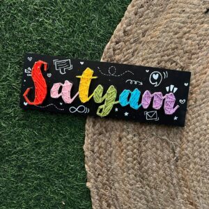 Single Name String Art