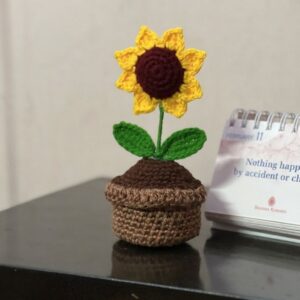 Sunflower pot