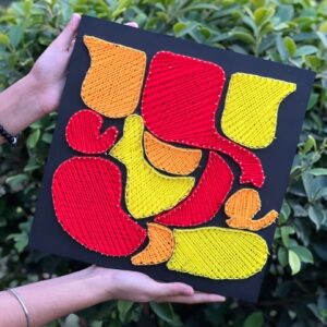 The abstract ganpati