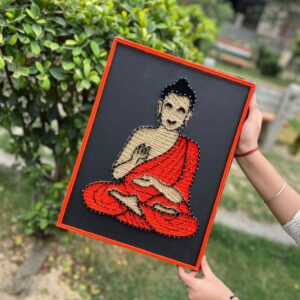 Budha string art