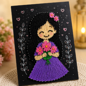 Blossom Hug String Art