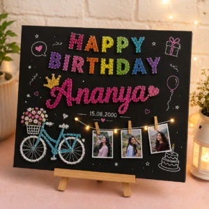 Birthday Memories Photo String Art
