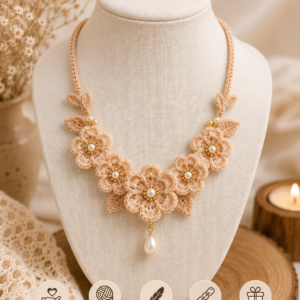 Blossom Crochet Necklace