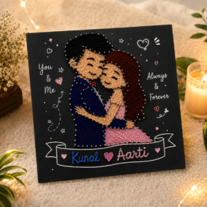 You & Me Forever Personalized String Art