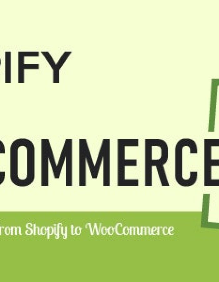 Import Shopify to WooCommerce
